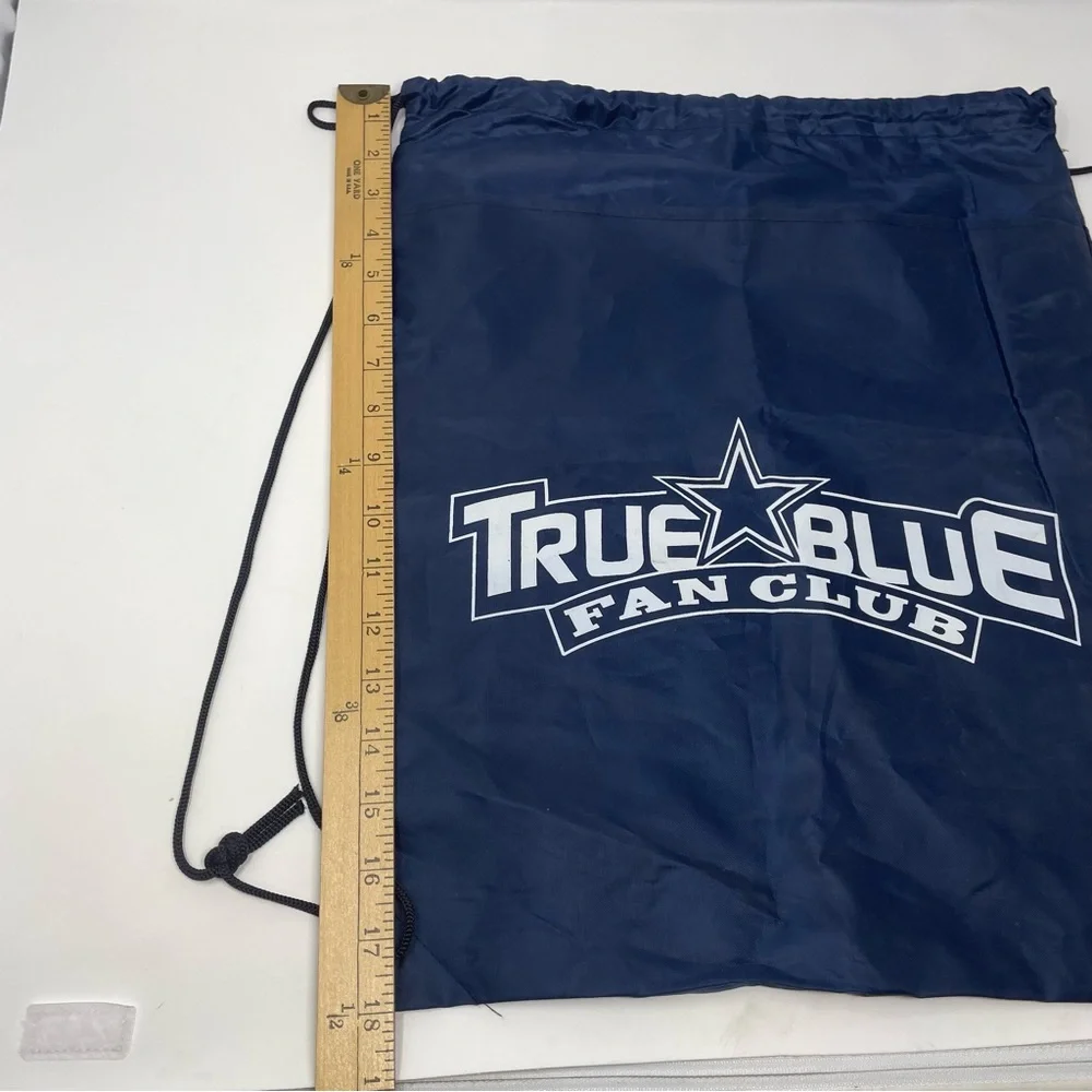 Dallas Cowboys True Blue‎ Fan Club Drawstring Bag